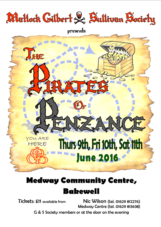 The Pirates of Penzance 2016